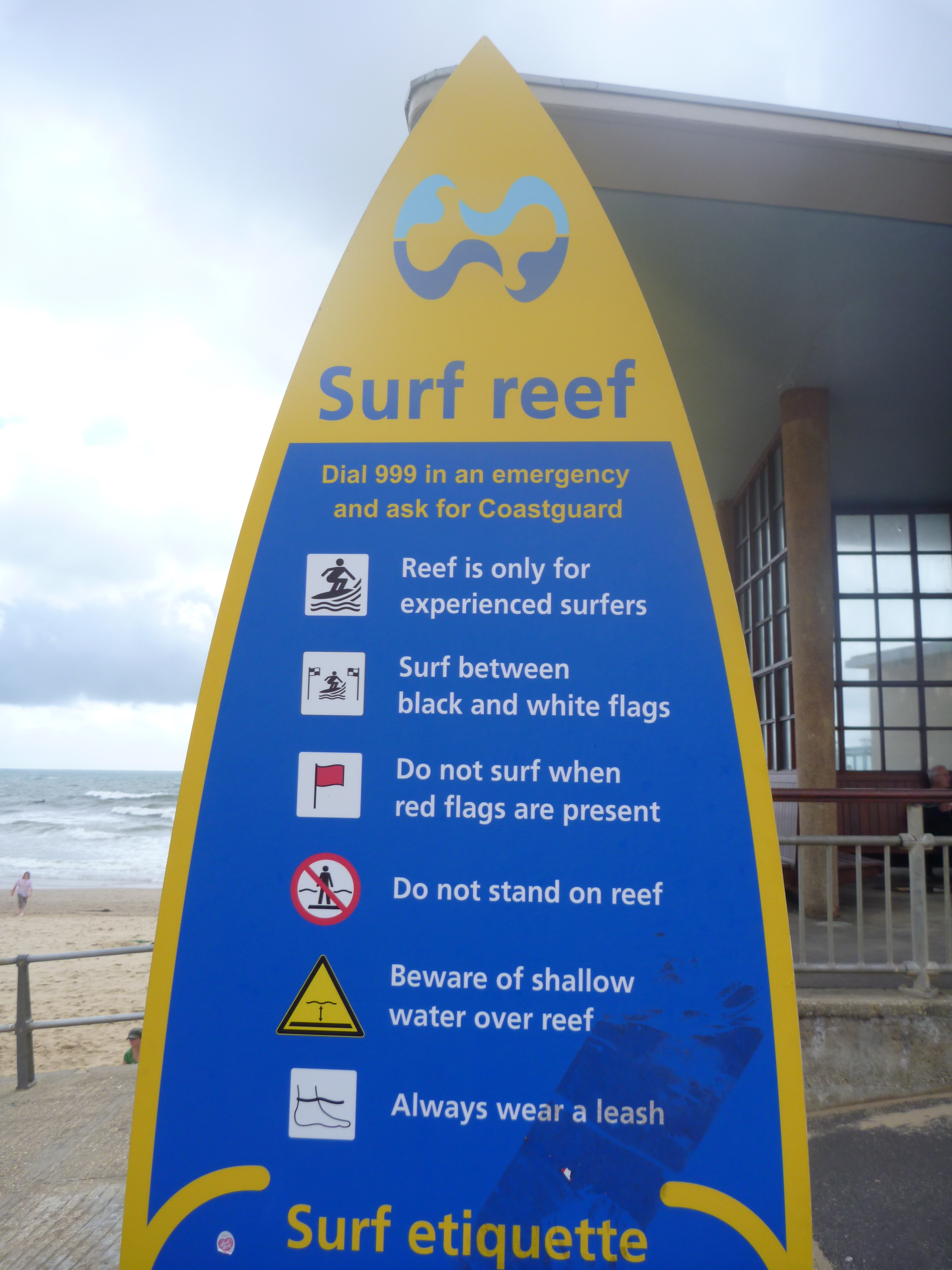 Boscombe Beach, Bournemouth, UK